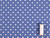 Dressmaking Fabric | Dotty Embroidered Nylon - Periwinkle | Fabric Godmother 