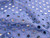 Dressmaking Fabric | Dotty Embroidered Nylon - Periwinkle | Fabric Godmother 
