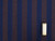 Dressmaking Fabric | Lionel Stripe Linen - Cobalt & Chocolate | Fabric Godmother