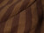 Dressmaking Fabric | Lionel Stripe Linen - Chocolate & Caramel | Fabric Godmother