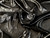 Novie Metallic Viscose Voile - Black
