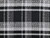 Dressmaking Fabric  |  Elijah Check Boucle Wool Mix - Black | Fabric Godmother 
