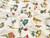 Dressmaking Fabric | Mae Floral Embroidered Cotton - Ivory | Fabric Godmother