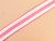 Haberdashery | Stripe Webbing - 40mm - Pink & Ivory | Fabric Godmother