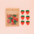 Haby |'Strawberry' 25mm Buttons | Fabric Godmother