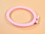 Haby | Embroidery Hoop 12cm x 14.5cm - Pink | Fabric Godmother