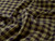Dressmaking Fabric | Kinross Cotton & Linen Gingham - Khaki & Black | Fabric Godmother