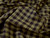 Dressmaking Fabric | Kinross Cotton & Linen Gingham - Khaki & Black | Fabric Godmother