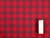 Dressmaking Fabric | Popette Cotton & Linen Gingham - Red & Grey | Fabric Godmother