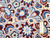 Dressmaking Fabric  | Liberty Peace and Love Tana Lawn - Periwinkle | Fabric Godmother 