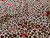Dressmaking Fabric | Hearts Animal Print Jersey - Brown | Fabric Godmother