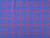 Dressmaking Fabric | Niamh Check Double Gauze - Cobalt | Fabric Godmother