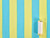 Dressmaking Fabric | Skylar Stripe Double Gauze - Blue & Lemon | Fabric Godmother