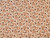 Dressmaking Fabric | Ginny Floral 100% Linen - Sand | Fabric Godmother 