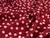 Dressmaking Fabric | Vivian Spot Viscose Crepe - Burgundy & Pink | Fabric Godmother