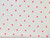Dressmaking Fabric | Embroidered Heart Double Gauze - Ivory & Pink  | Fabric Godmother 