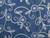 Dressmaking Fabric | Suvi Floral Embroidered Cotton - Denim Blue | Fabric Godmother 