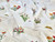 Dressmaking Fabric | Matilda Floral Embroidered Cotton - Ivory | Fabric Godmother