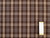 Dressmaking Fabric | Micah Check Cotton Voile - Brown | Fabric Godmother 