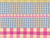 Dressmaking Fabric  | Patchwork Gingham Viscose lawn - Multi | Fabric Godmother 