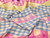 Dressmaking Fabric  | Patchwork Gingham Viscose lawn - Multi | Fabric Godmother 