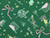 Dressmaking Fabric | Champagne Chic Viscose Lawn - Green | Fabric Godmother