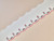 Strawberry Embroidered Cotton Trim - 50mm - White