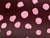 Dressmaking Fabric | Quincie Spot Ecovero Viscose Satin - Burgundy & Pink | Fabric Godmother