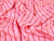 Dressmaking Fabric | Candy Bow Viscose Satin - Pink & Red | Fabric Godmother