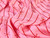 Dressmaking Fabric | Candy Bow Viscose Satin - Pink & Red | Fabric Godmother