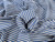 Dressmaking Fabric | Selene Stripe Stretch Cotton Twill - Blue | Fabric Godmother