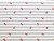 Dressmaking Fabric | Cherry Stripe Cotton Jersey - Ivory | Fabric Godmother