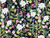 Dressmaking Fabric | Winter Meadow Viscose Crepe - Black | Fabric Godmother 