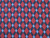 Dressmaking Fabric | Harlequin Cotton Lawn - Navy & Burgundy | Fabric Godmother