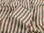Dressmaking Fabric | Madden Yarn Dyed Stripe Cotton - Blue & Caramel  | Fabric Godmother