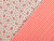Dressmaking Fabric | Rose Reversible Quilted Cotton - Light Pink | Fabric Godmother 