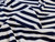 Dressmaking Fabric | Cove Stripe Cotton Towelling - White & Navy | Fabric Godmother 