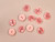 Haberdashery | Pink Lemonade Button - 21mm | Fabric Godmother