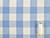 Dressmaking Fabric |Zane Check Cotton Double Gauze - Blue | Fabric Godmother