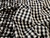 Dressmaking Fabric | Ciara Gingham Embroidered Border Cotton - Black| Fabric Godmother 