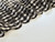 Dressmaking Fabric | Ciara Gingham Embroidered Border Cotton - Black| Fabric Godmother 
