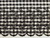 Dressmaking Fabric | Ciara Gingham Embroidered Border Cotton - Black| Fabric Godmother 