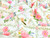 Dressmaking Fabric | Secret Garden Viscose & Linen - Ivory | Fabric Godmother
