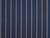 Dressmaking Fabric | Juni Stripe Cotton Jacquard - Navy| Fabric Godmother 