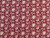 Dressmaking Fabric | Jara Floral Reversible Quilted Cotton - Burgundy | Fabric Godmother 