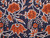 Dressmaking Fabric | Meara Floral Reversible Quilted Cotton - Navy | Fabric Godmother 