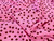 Dressmaking Fabric | Vivian Spot Viscose Crepe - Pink | Fabric Godmother