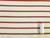 Dressmaking Fabric | Luca Stripe Terry Towelling - Ivory & Brown | Fabric Godmother 