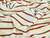 Dressmaking Fabric | Luca Stripe Terry Towelling - Ivory & Brown | Fabric Godmother 