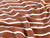 Dressmaking Fabric | Luca Stripe Terry Towelling - Brown | Fabric Godmother 